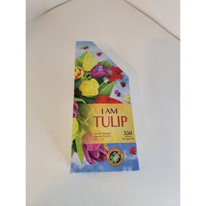 I Am Tulip 350  Piece Floral Shaped Jigsaw Puzzle Madd Capp New Complete